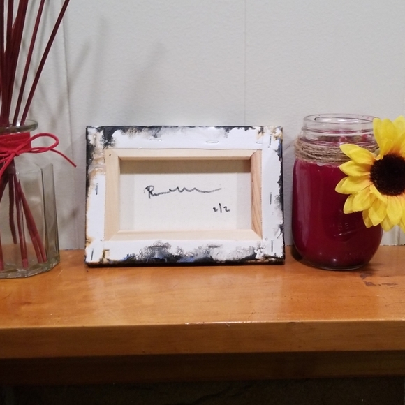 5"x7" Handmade Paint Pour - Picture 6 of 6